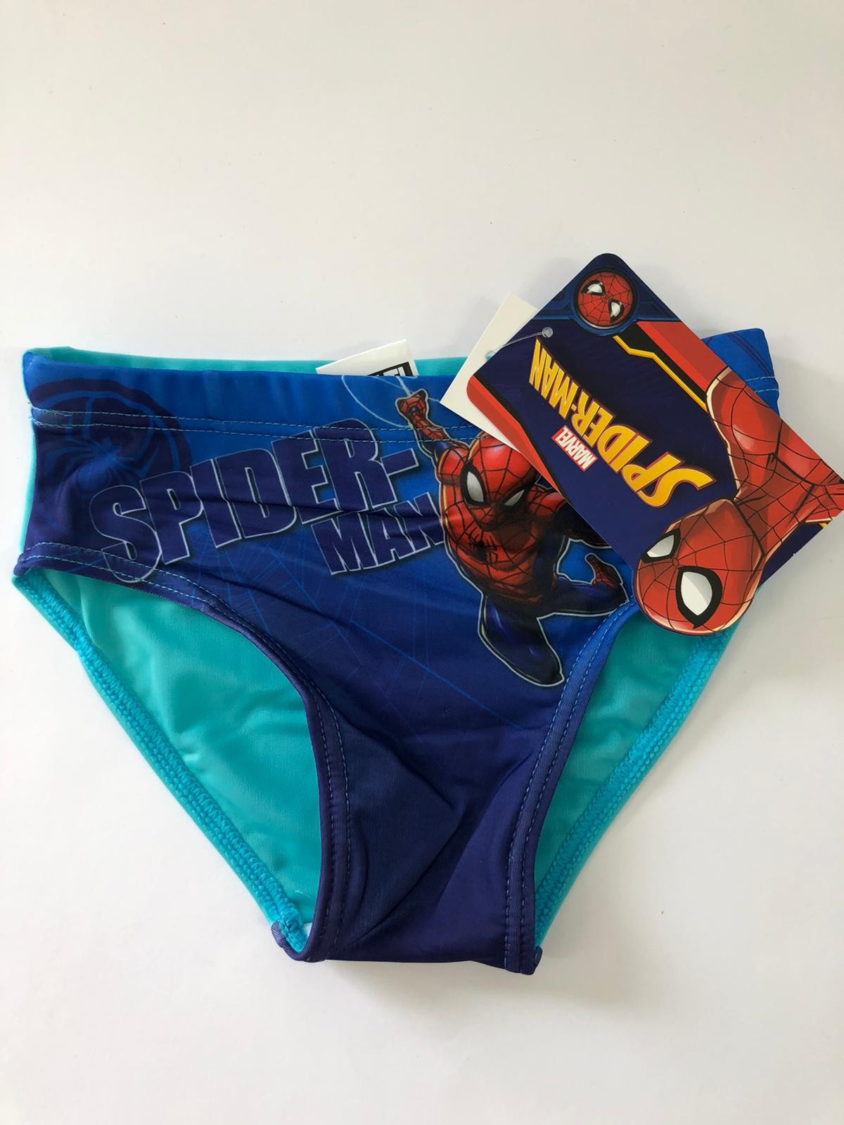 Costume Mare Slip Spiderman Bambino